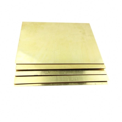 ASTM 600mm Width Antique Brass Plate Copper Sheet 5mm Thick Polished Surface