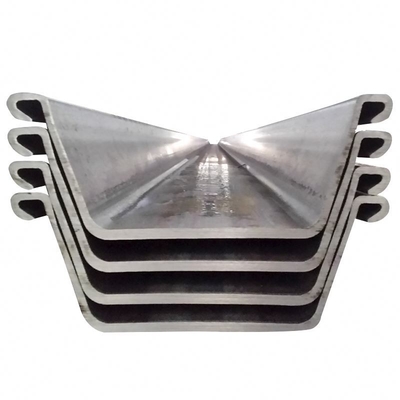 Tipo tipo della palancola - 2 400x100x10.5mm di Q235 Q275 Q345 U per costruzione